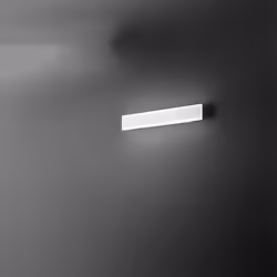 Collezione Kante LA LUCE CHE FA TENDENZA Applique LED struttura in metallo verniciato di colore bianco, con un diffusore opac ...