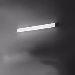 Collezione Kante LA LUCE CHE FA TENDENZA Applique LED struttura in metallo verniciato di colore bianco, con un diffusore opac ...