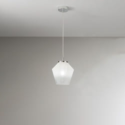 Perenz - Sospensione Contemporanea Arnia Metallo Bianco Vetro 1 Luce E27