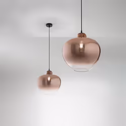 Collezione Bowl LA LUCE CHE CADE DAL CIELO Sospensione realizzata in metallo verniciato di color nero opaco e presenta una co ...