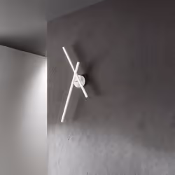 Collezione Syncro LA LAMPADA CHE ILLUMINA CON DINAMISMO Applique LED, moderna ed elegante per la tua casa. La sua forma e la ...