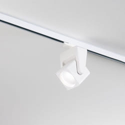 Perenz - Faretto Per Binario Metallo Bianco Led 40W 3000K