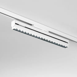 Perenz - Plafoniera Per Binario Metallo Bianco Acrilico Led 30W 3000K