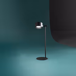 Collezione Kosmo IL DESIGN INCONTRA LA PRATICITA' Lampada da tavolo ricaricabile in metallo e alluminio con testina in plasti ...