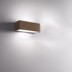 Collezione Step LA LAMPADA CHE ILLUMINA IL TUO OUTDOOR. Applique LED da esterno corten è un'ottima soluzione per illuminare i ...