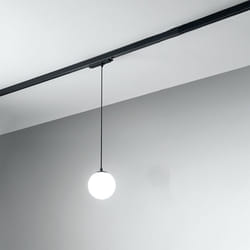 Perenz - Sospensione Binario Metallo Nero Acrilico Led 15W 3000K