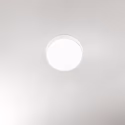 Collezione Open+ SOFFI DI LUCE Ventilatore in metallo bianco opaco . 4 pale a scomparsa in acrilico trasparente Diffusore in  ...