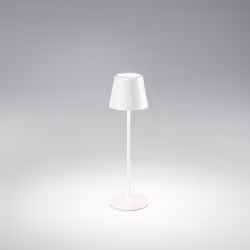 Collezione Diva UNA LUCE SENZA LIMITI Lampada da tavolo ricaricabile a batterie in alluminio pressofuso verniciato a polvere  ...