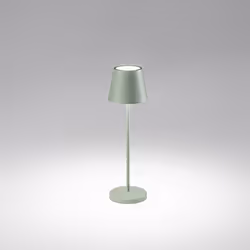 Collezione Diva UNA LUCE SENZA LIMITI Lampada da tavolo ricaricabile a batterie in alluminio pressofuso verniciato a polvere ...