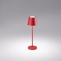 Collezione Diva UNA LUCE SENZA LIMITI Lampada da tavolo ricaricabile a batterie in alluminio pressofuso verniciato a polvere  ...