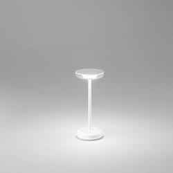 Perenz - Lampada Tavolo Esterno Moderna Soap Acrilico Bianco Led 2W 3000K
