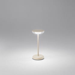 Perenz - Lampada Tavolo Esterno Moderna Soap Acrilico Beige Led 2W 3000K