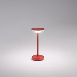 Collezione Soap LIBERA LA LUCE OVUNQUE Lampada da tavolo ricaricabile a batterie in metallo e Abs verniciato per uso interno/ ...