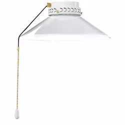 Collezione Accessori ELEGANZA E FUNZIONALITÀ Kit luce in vetro bianco con portalampada D.25 x H.13 cm ottone brunito. Soffi d ...