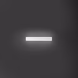 Collezione Wally AMPIA LUCE PER IL TUO AMBIENTE Applique in alluminio bianco opaco LED 17W 1700LM - 3000K L62,5 × 8,5 × Pr.5, ...
