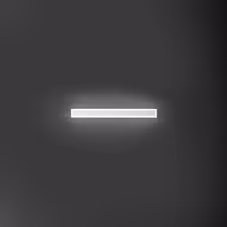 Collezione Wally AMPIA LUCE PER IL TUO AMBIENTE Applique in alluminio bianco opaco LED 19W 2008LM - 3000K L82,5 × 8,5 × Pr.5, ...