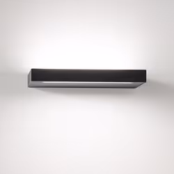 Collezione Floor LA LUCE MULTIFUNZIONE Applique in metallo e alluminio nero opaco Led 10W+18W 800LM+1440LM 3000K L28 × 3 × Pr ...