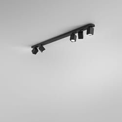 Perenz - Spot Moderno Oddy Alluminio Nero 5 Luci Gu10