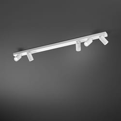 Perenz - Spot Cilindrico Moderno Oddy Alluminio Bianco 5 Luci Gu10