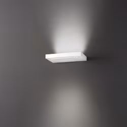 Collezione Bed DIFFUSORI ANTIABBAGLIAMENTO Applique in metallo e alluminio bianco opaco Led 8W 1280LM 3000K L28 x 15 x 3 cm I ...