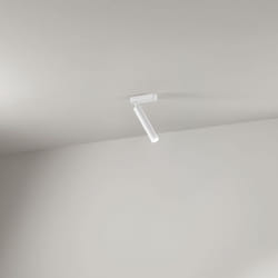 Perenz - Spot Moderno Bambù Metallo Bianco Led 10W 3000K