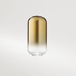 Perenz - Vetro Borosilicato Contemporaneo Hunter Oro Specchiato D10