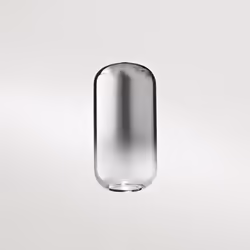 Collezione Hunter COMPONI LA TUA SOSPENSIONE Vetro borosilicato fumè specchiato sfumato D.10 x H.20 cm. Diffusori in vetro (b ...