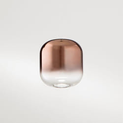 Perenz - Vetro Borosilicato Contemporaneo Hunter Rame Specchiato D14