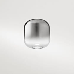 Perenz - Vetro Borosilicato Contemporaneo Hunter Fumè Specchiato D14