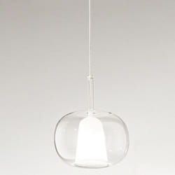 Perenz - Vetro Borosilicato Contemporaneo Rain Trasparente D22,5 Senza Rosone