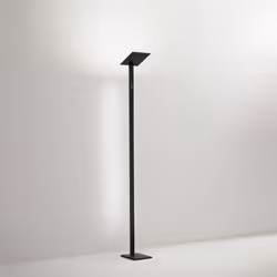 Collezione Quadra ILLUMINA IL TUO ANGOLO Piantana in metallo e alluminio nero opaco Led 24W + 10W 2160LM+900LM 3000/4000/6000 ...
