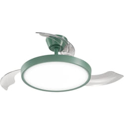 Ventilatore da soffitto perenz con led colore verde - 7196 vp ct