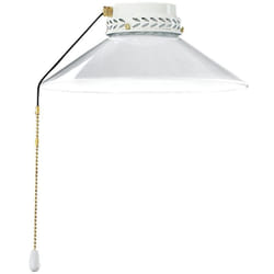 Perenz - Kit Luce Vetro Bianco Piccolo Con Portalamapada Ottone Lucido