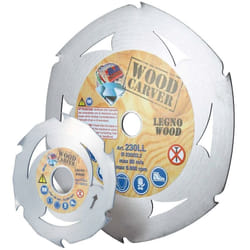Montolit - disco lama circolare per legno 115 mm per smerigliatrici wood carver 115LL