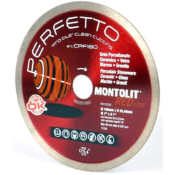Disco diamantato 200 mm Montolit CPF200 per gres ceramica delicata vetro marmo granito