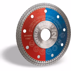 DISCO DIAMANTATO 115 MM MONTOLIT CERMONT CG115 PER GRES E CERAMICA DURA Dischi diamantati a corona continua Utilizzo: ad acqu ...