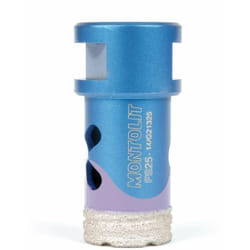 Montolit - fresa diamantata a secco e umido Žÿ 25 mm mondrillo FS25
