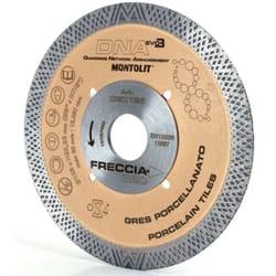 Disco Diamantato 125 Mm Montolit Dna Cgx125 Per Gres E Ceramica Dura