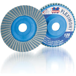Montolit - disco diamantato lamellare grana 120 Ø115MM fleximontgm
