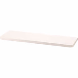 MENSOLA IN TRUCIOLARE NOBILITATO BORDATO SU 3 LATI BIANCO (cm 60x2x20) CARTONE DA 4 PEZZI