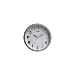 Biacchi Gianfranco - King Home orologio da parete in plastica 25,4x4 cm grigio