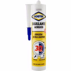 Sigillante bianco plasto-elastico a base acrilica di qualità superiore. Verniciabile dopo soli 30 minuti. Senza solventi, ino ...