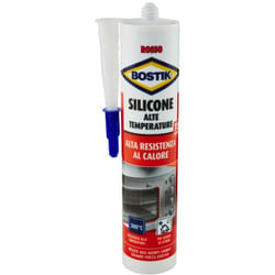 Bostik - Silicone Acetico Rosso Alte Temperature 280ml
