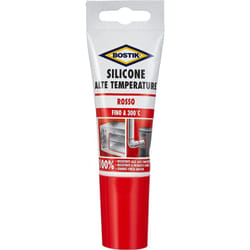 Bostik - silicone alte temperature rosso da -60°C a +200°C, -- fer 386388