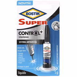 Super Control+ è un adesivo universale liquido super forte, rapidissimo, resistente ad acqua e dotato di un innovativo sistem ...