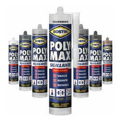 Bostik - Poly Max Sigillante – Sigilla, riempie, rifinisce da 280 ml – col. trasparente