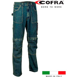 Cofra - Pantaloni Dortmund blu navy taglia 40