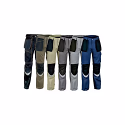I pantaloni da lavoro Cofra Carpenter della linea Workwear, sono l'ideale per chi lavora in magazzino, officina, carrozzeria, ...