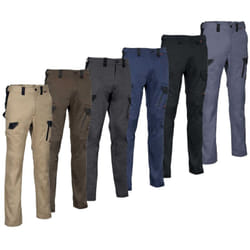 Cofra - Pantaloni da lavoro Jember super stretch - 50 (eu) - Nero