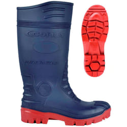SS5T40 Stivali pvc Typhoon S5 ci lg fo sr Blu Rosso 44 - Cofra